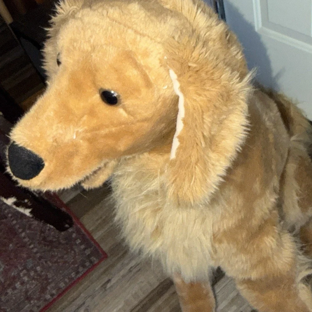 Melissa & Doug Life Size Golden Retriever Plush Dog Large Stuffed Animal‎